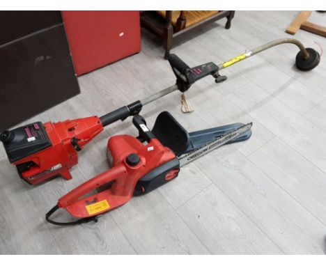 Oregon double guard 91 chainsaw and petrol strimmer