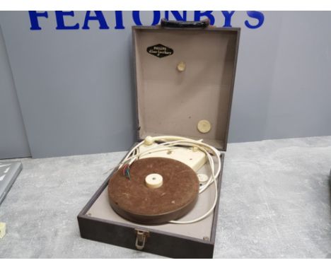 1950s Philips disc-Jockey record player