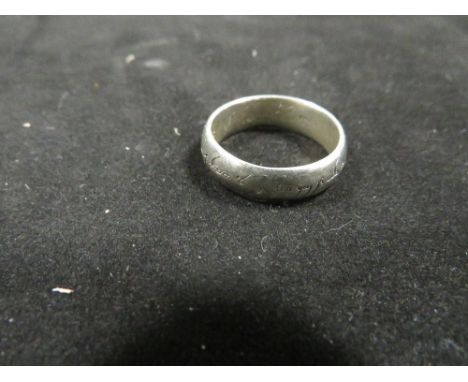 A 'Lord of The Rings' silver ring 