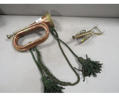 A vintage bugle 
