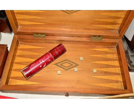 A BACKGAMMON SET