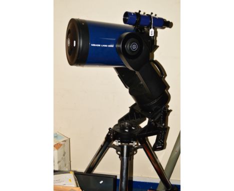 MEADE LX90 EMC 8INCH SCHMIDT-CASSEGRAIN TELESCOPE, with autostar hand controller and instructions, total approximate height 1