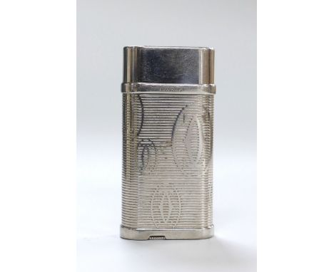 A Cartier lighter, height 6cm