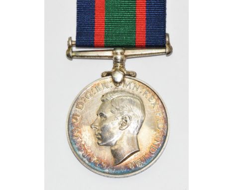 Royal Navy Volunteer Reserve Long Service &amp; Good Conduct Medal named to 1492 D B Moffatt A.B, RNVR