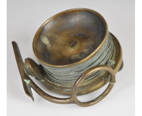 Malloch's patent brass fishing reel