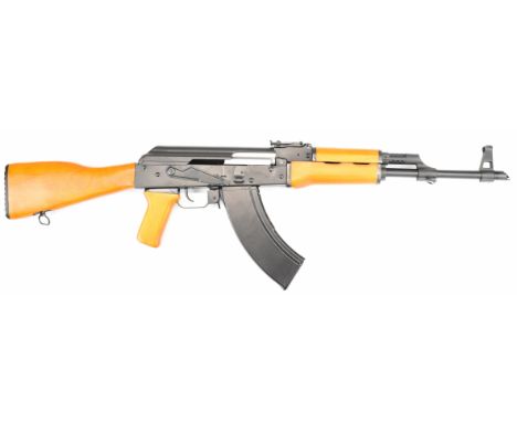 Cybergun Kalashnikov AK47 .177&nbsp;CO2&nbsp;air rifle with wooden pistol grip and stock, sling mounts, adjustable sights and