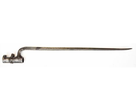 British socket bayonet with 44cm blade stamped Salter and a 7.5cm socket.&nbsp;PLEASE NOTE: WE ARE NOT ABLE TO OFFER OUR USUA