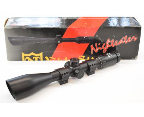 Nikko Stirling Nighteater 4-16x50 rifle scope, in original box with instructions.&nbsp;