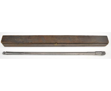 Arnold Heal of Newport gunsmiths shotgun bore/ choke gauge or micrometer, in wooden box.&nbsp;