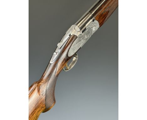Beretta S687 EELL Diamond Pigeon 12 bore over and under ejector shotgun with engraved scenes of birds to the sidelock plates,