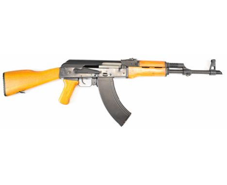 Cybergun Kalashnikov AK47 .177&nbsp;CO2&nbsp;air rifle with wooden pistol grip and stock, sling mounts, adjustable sights and
