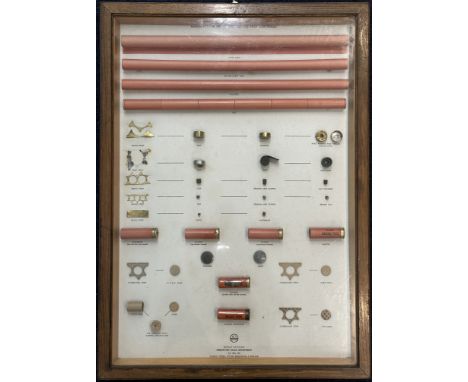 Manufacture of an Eley Grand Prix Cartridge shotgun cartridge shop or advertising display board marked 'ICI Metals Division A