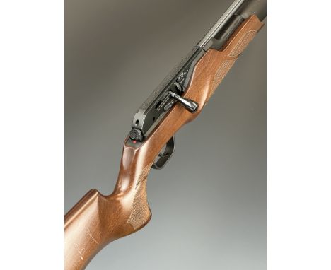 Walther Rotex RM8 .177 PCP air rifle with textured semi-pistol grip and forend, raised cheek piece, adjustable trigger and mu