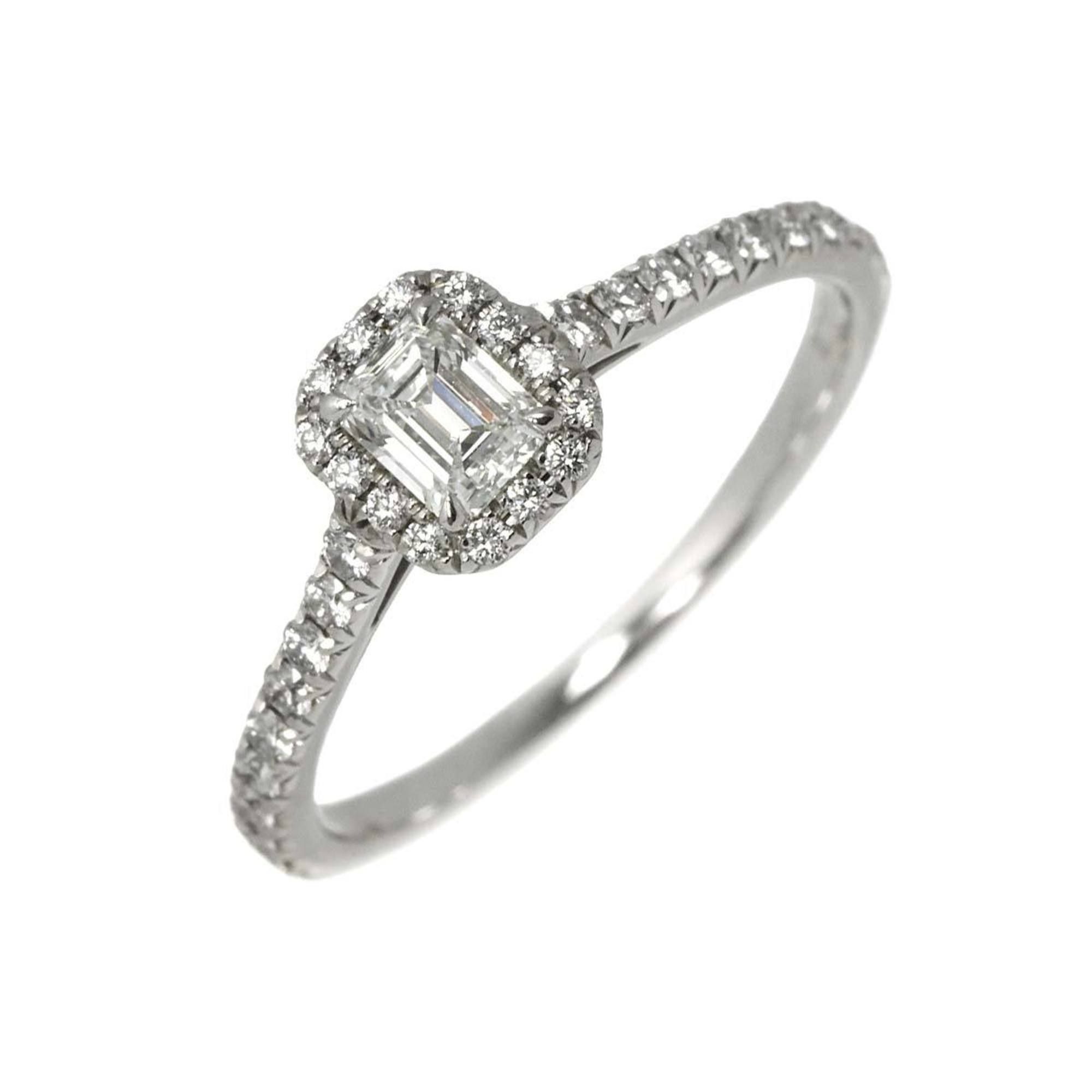 Tiffany & Co. Soleste Diamond Ring, 0.26ct, G/VVS2, Size 9, Platinum