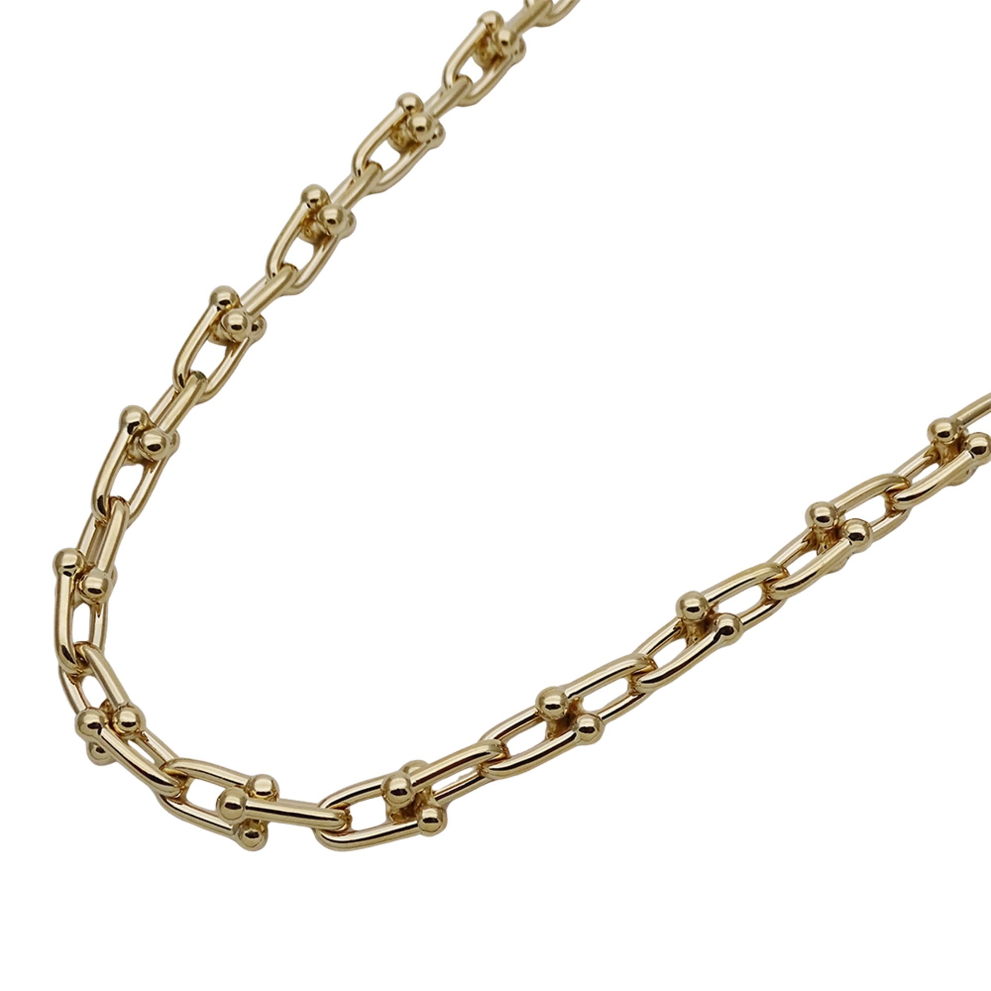 Tiffany & Co. Women's Necklace, 750YG Yellow Gold with Small Links, Polished Hardware