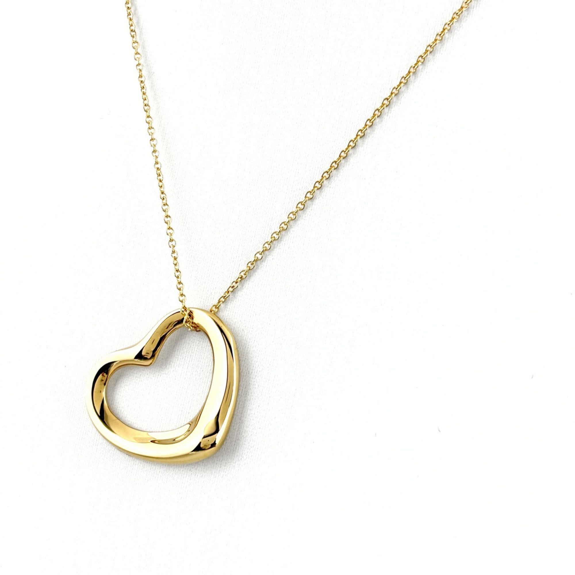 Tiffany & Co. Open Heart Necklace in Yellow Gold (750) for Women