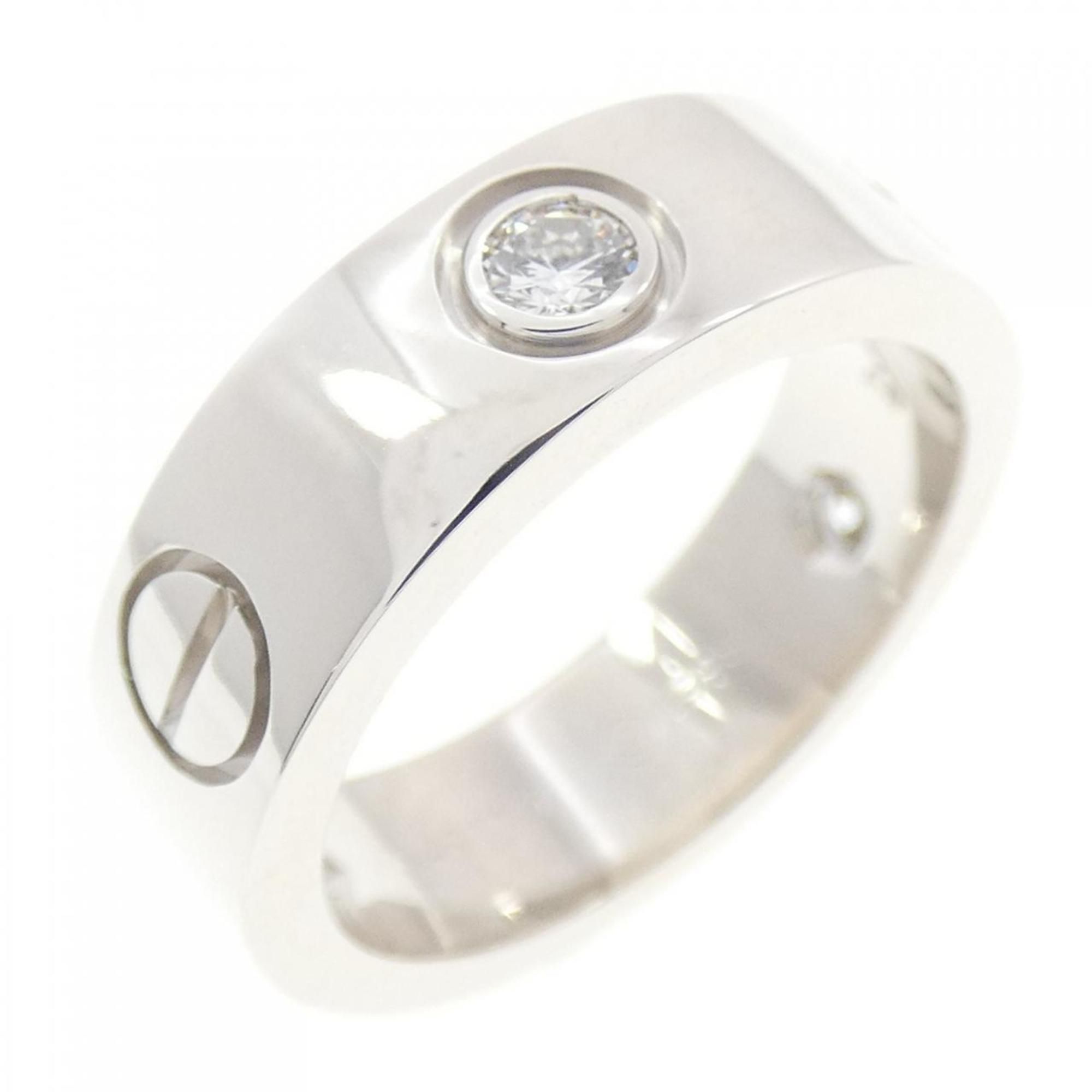 Cartier Love Half Diamond Ring