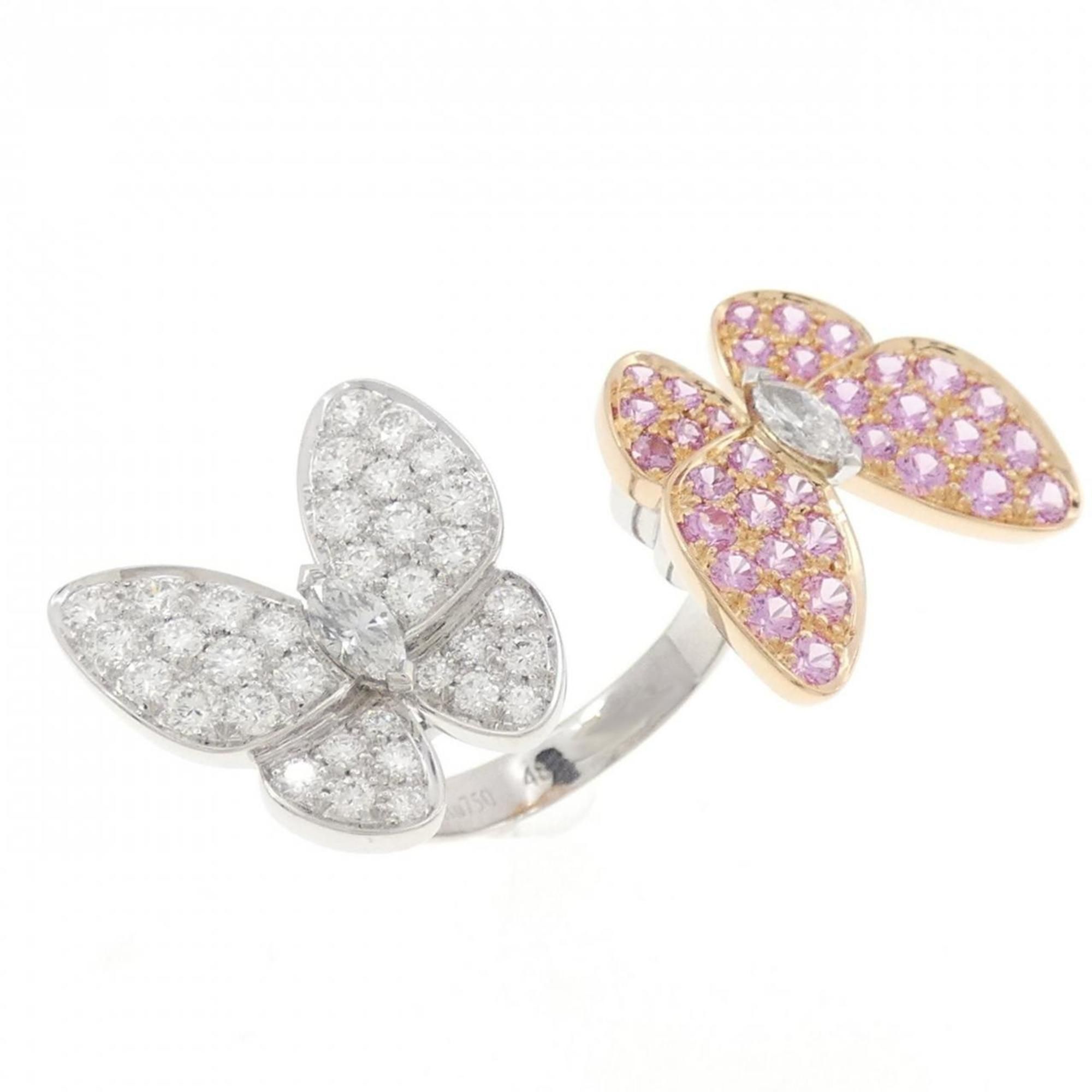Van Cleef & Arpels de Papillon Entree Les Doors Ring