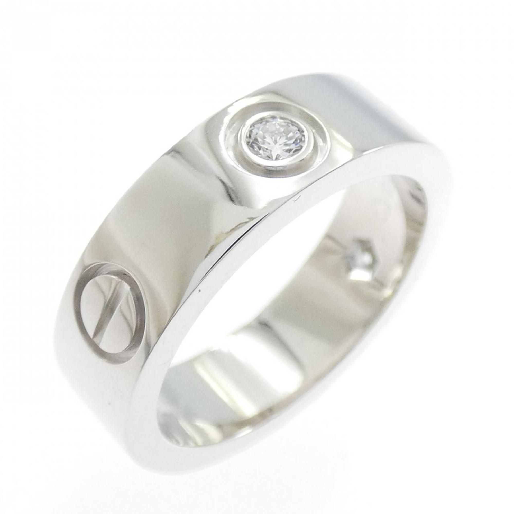 Cartier Love Half Diamond Ring