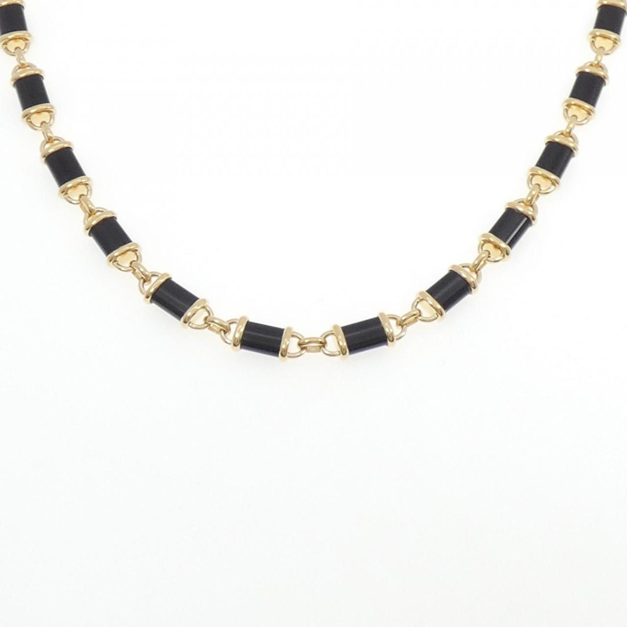 Van Cleef & Arpels Onyx Necklace
