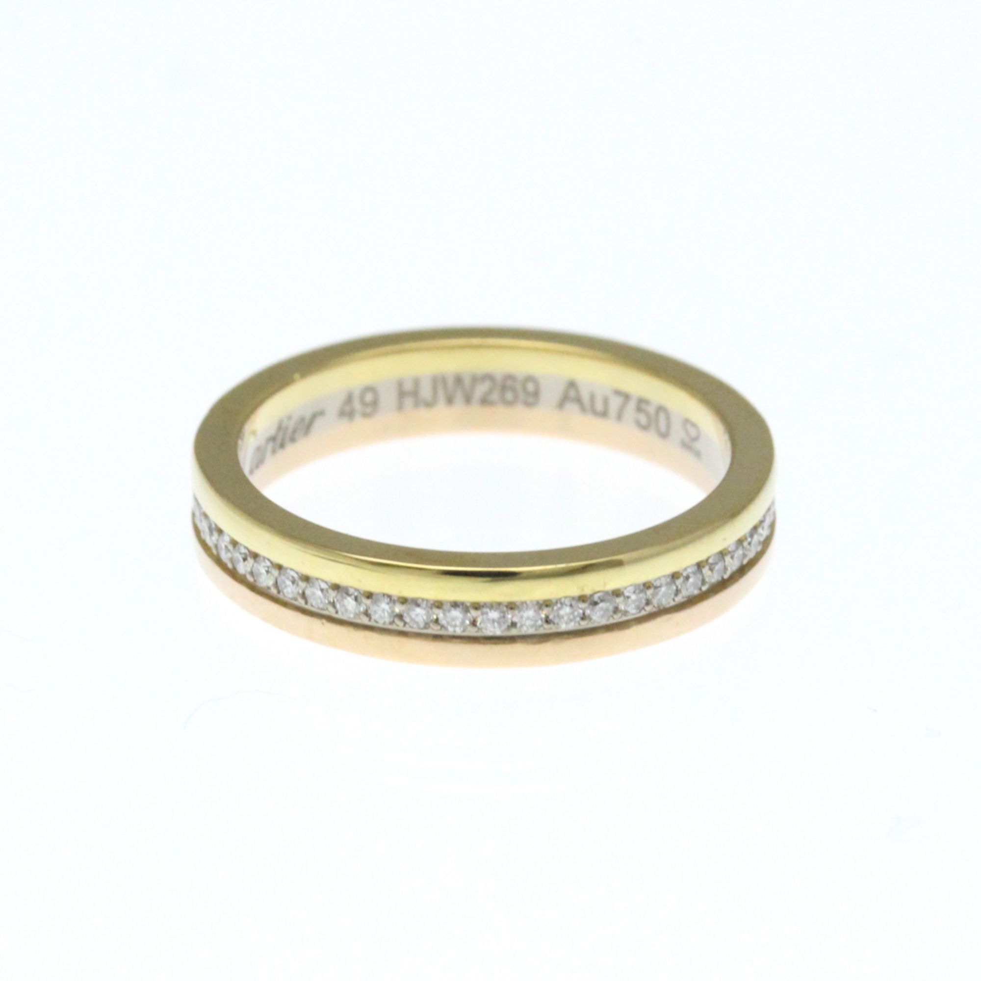 Cartier Vendôme Diamond Ring Yellow Gold (18K),Pink Gold (18K),White Gold (18K) Fashion Diamond Band