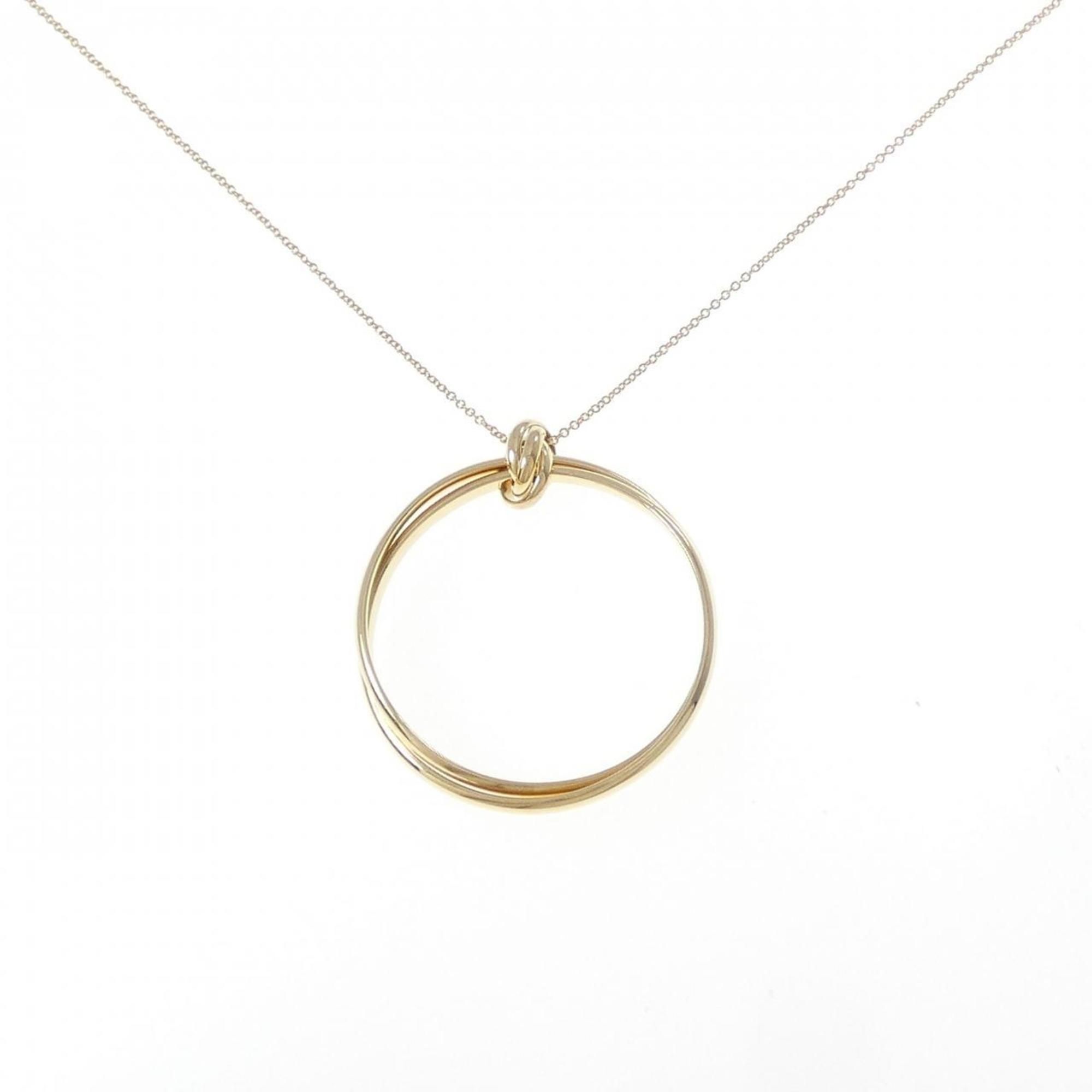 Tiffany Melody Circle Large Necklace