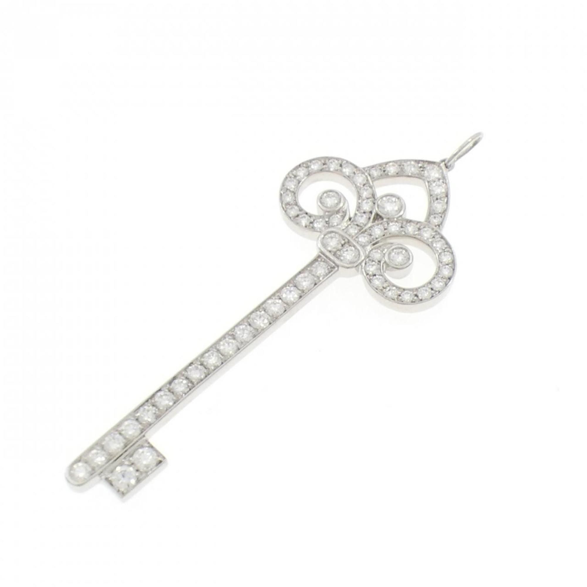 Tiffany Fleur de Ris Key Pendant