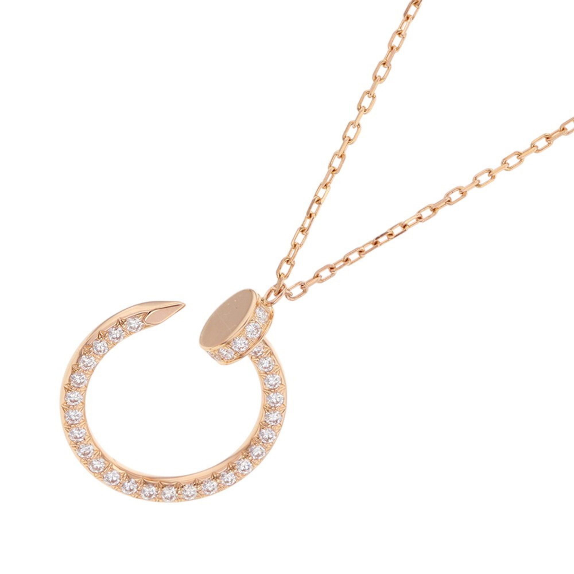 Cartier Juste un Clou pendant necklace, 36 diamonds, 0.38ct total, 18K pink gold, B3047000