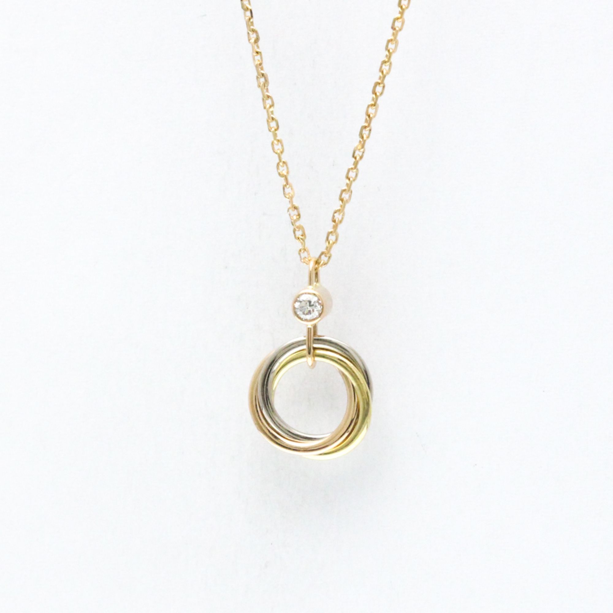 Cartier Sweet Trinity Necklace 1P Diamond Yellow Gold (18K),Pink Gold (18K),White Gold (18K) Diamond