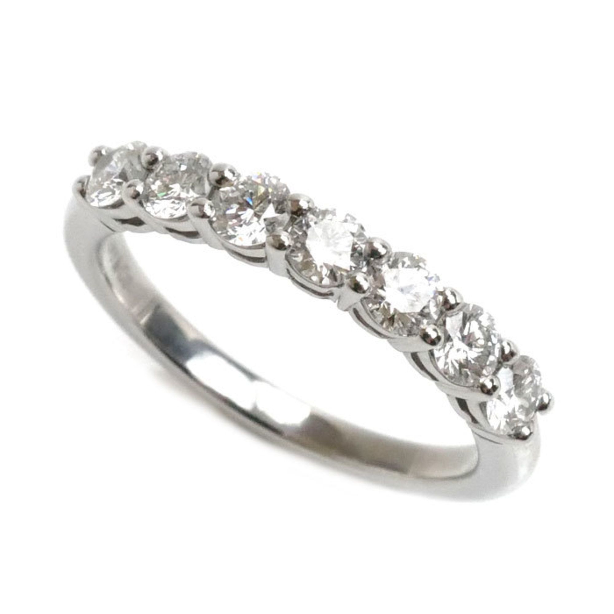 TIFFANY & Co. Tiffany Pt950 Platinum Embrace Diamond Ring, 60004426, Size 9, 3.7g, Women's