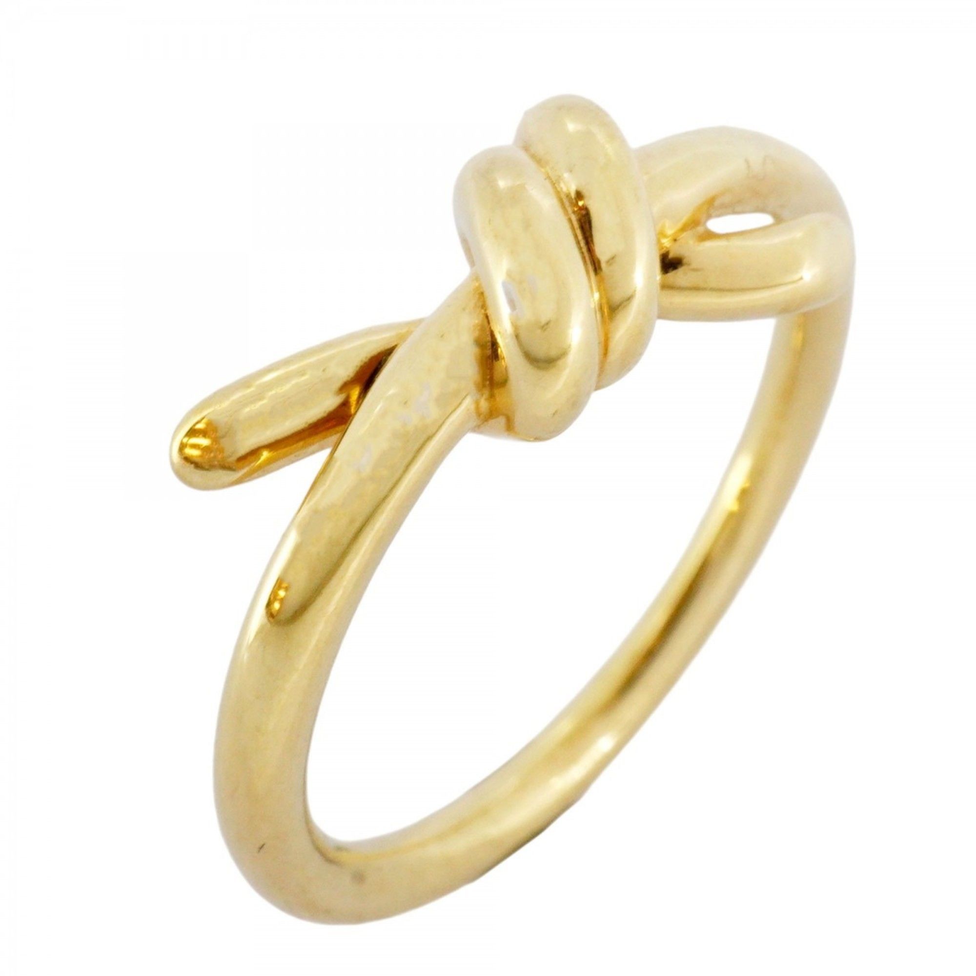 Tiffany Knot Ring, 18K Yellow Gold, Size 6, Women's