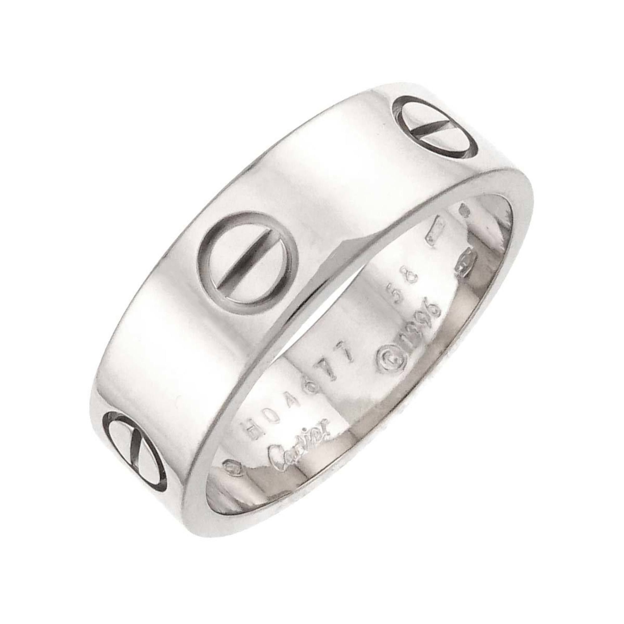 Cartier Love #58 Ring in 18K White Gold (750)