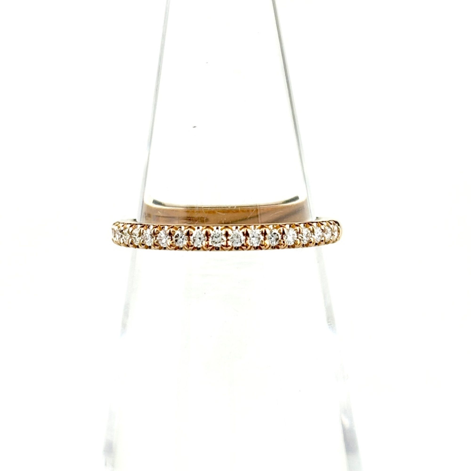 Tiffany & Co. Half Eternity Soleste Ring in PG Pink Gold with Diamonds, 750 for Women