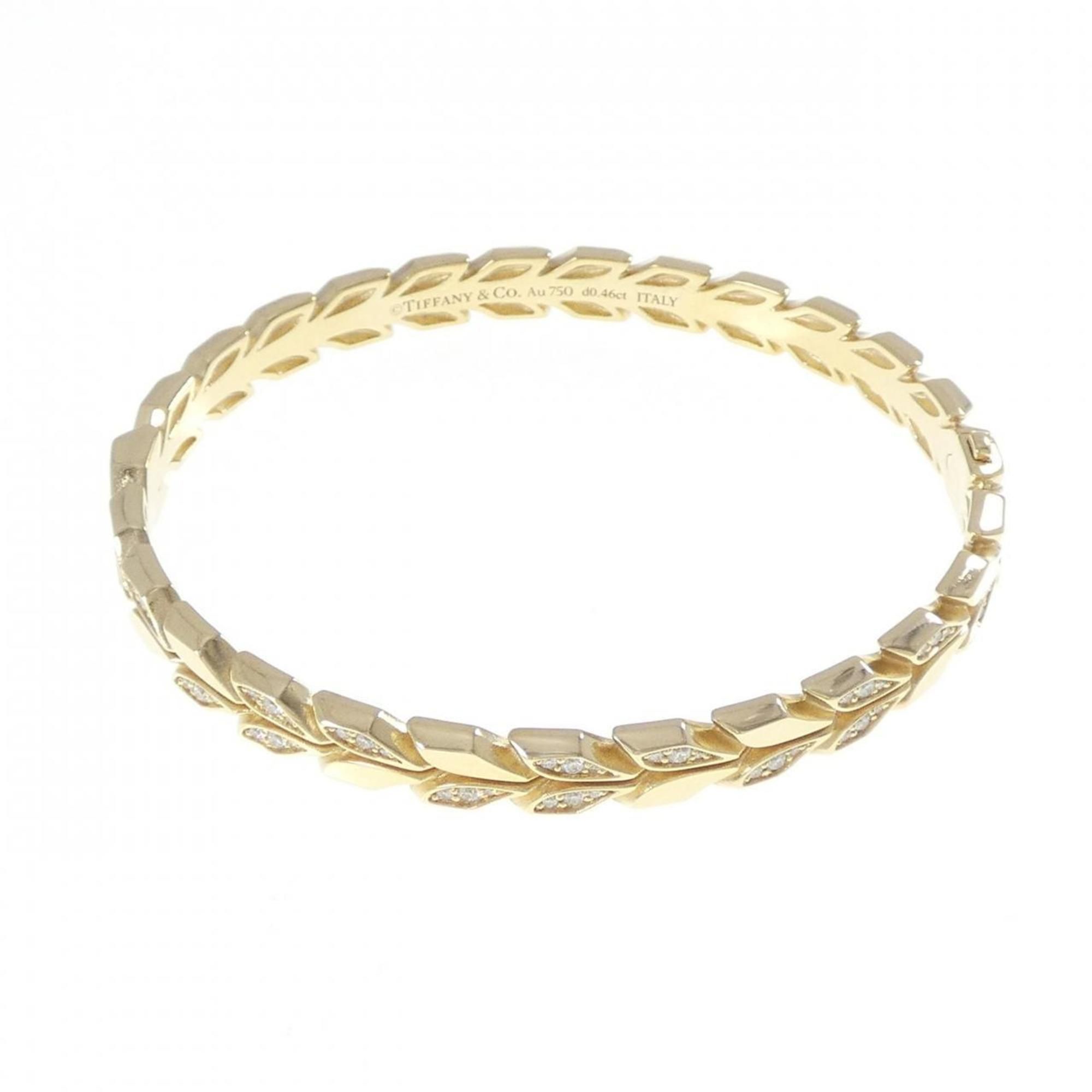 Tiffany Vine Hinge Bangle 0.46ct