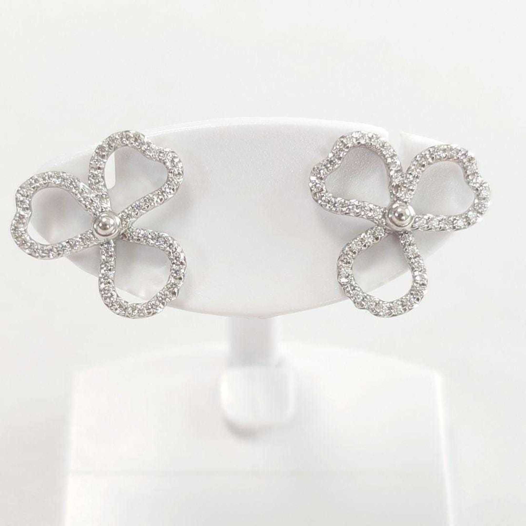 Tiffany pt950 Paper Flower Earrings 6671 & Co.