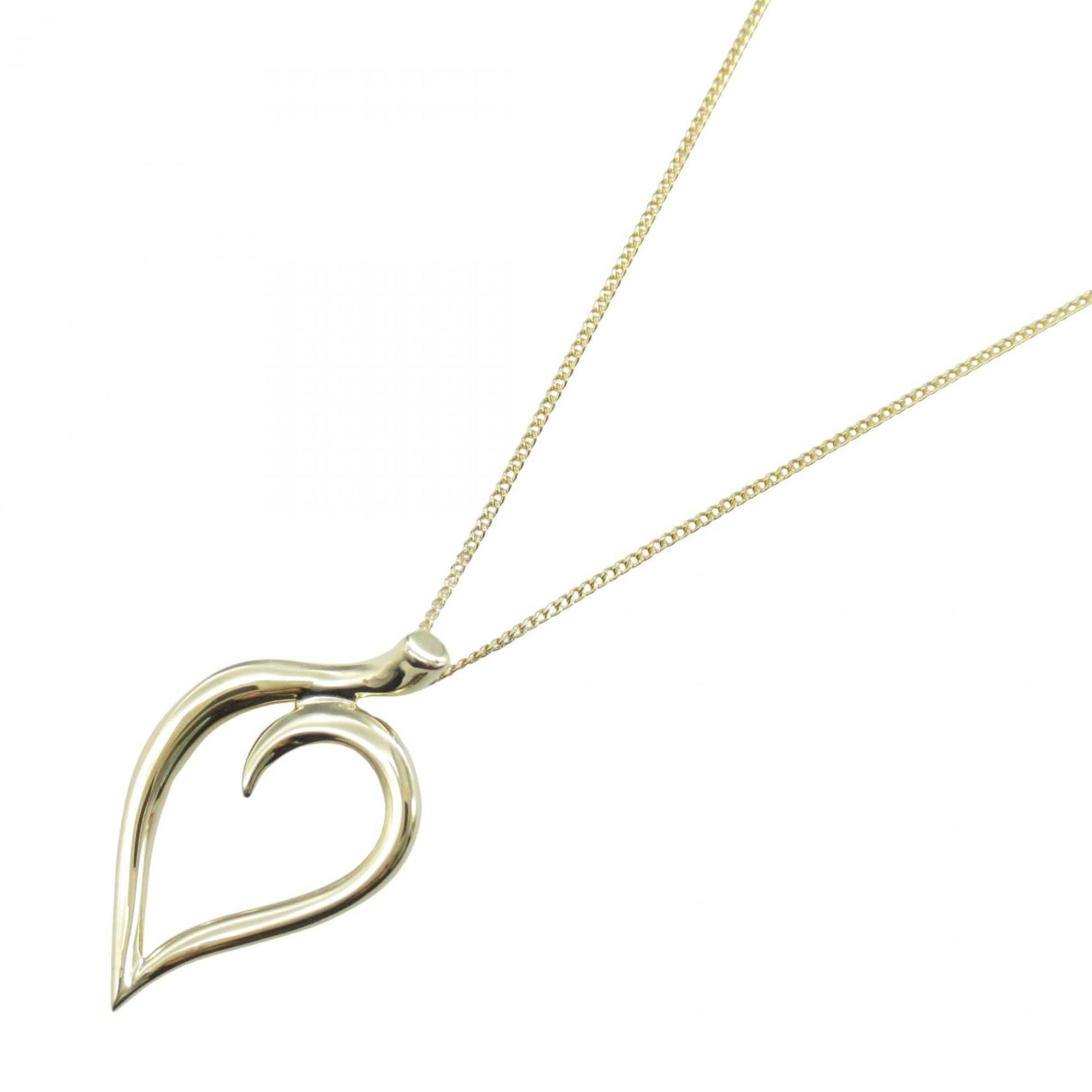 Tiffany & Co. Leaf Necklace, 18K Yellow Gold, Women's, Gold