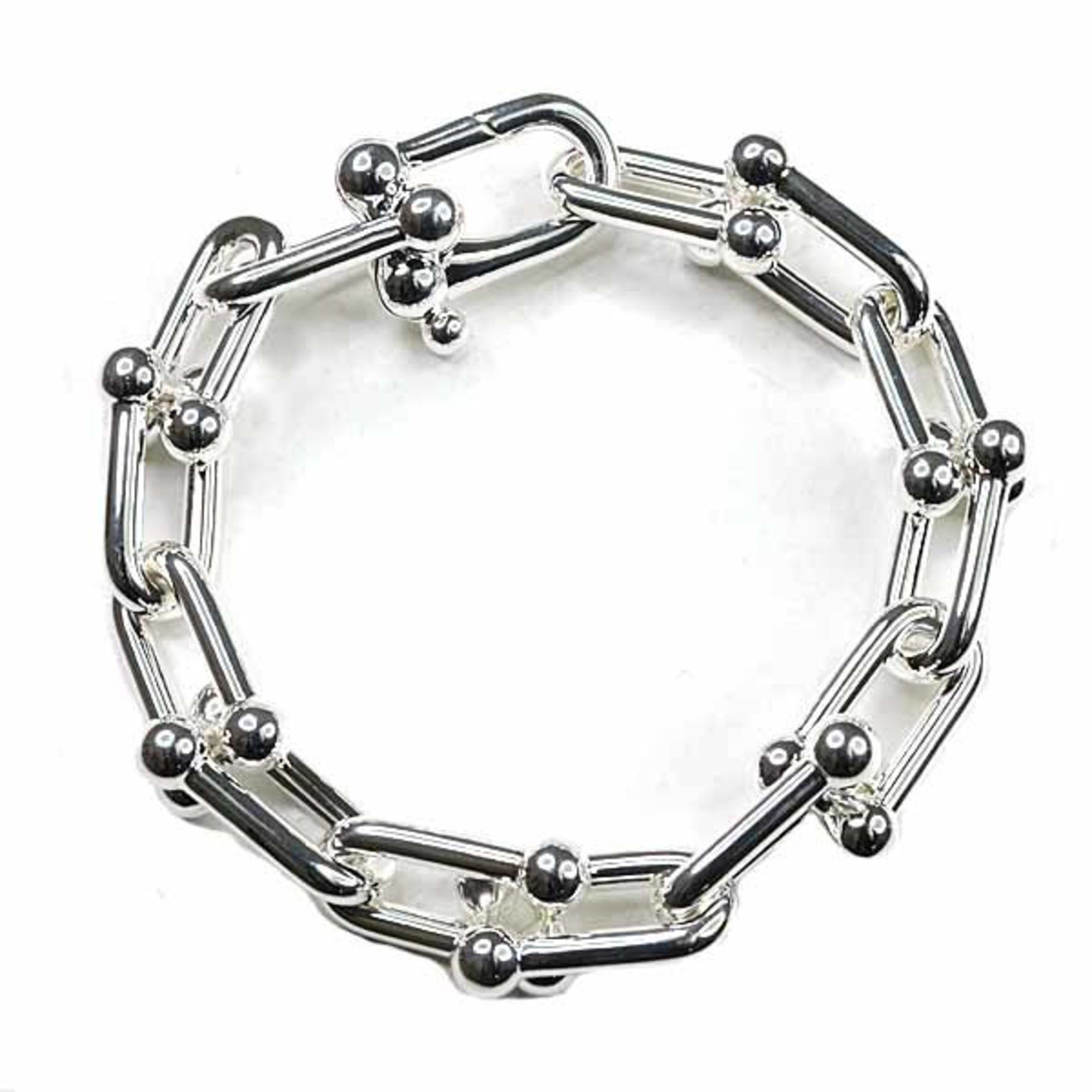 TIFFANY Tiffany HardWear Large Link Bracelet Sterling Silver Ag925 Wrist size approx. 17cm