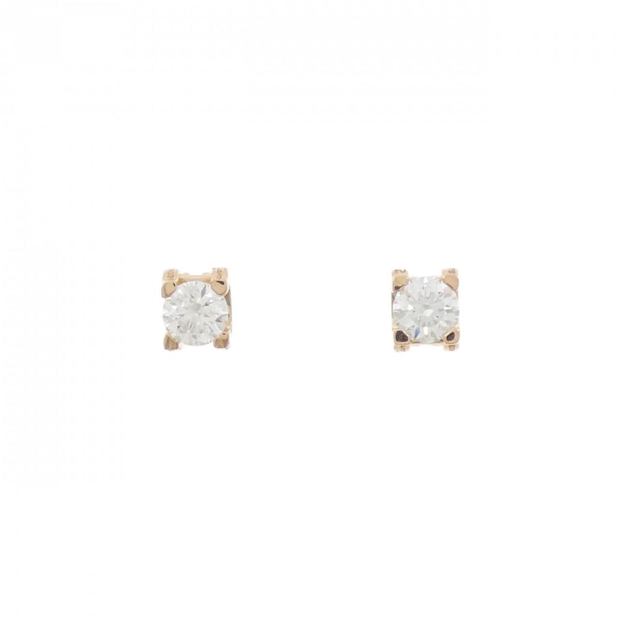 Cartier C de Earrings 0.24CT D VVS1 3EXT