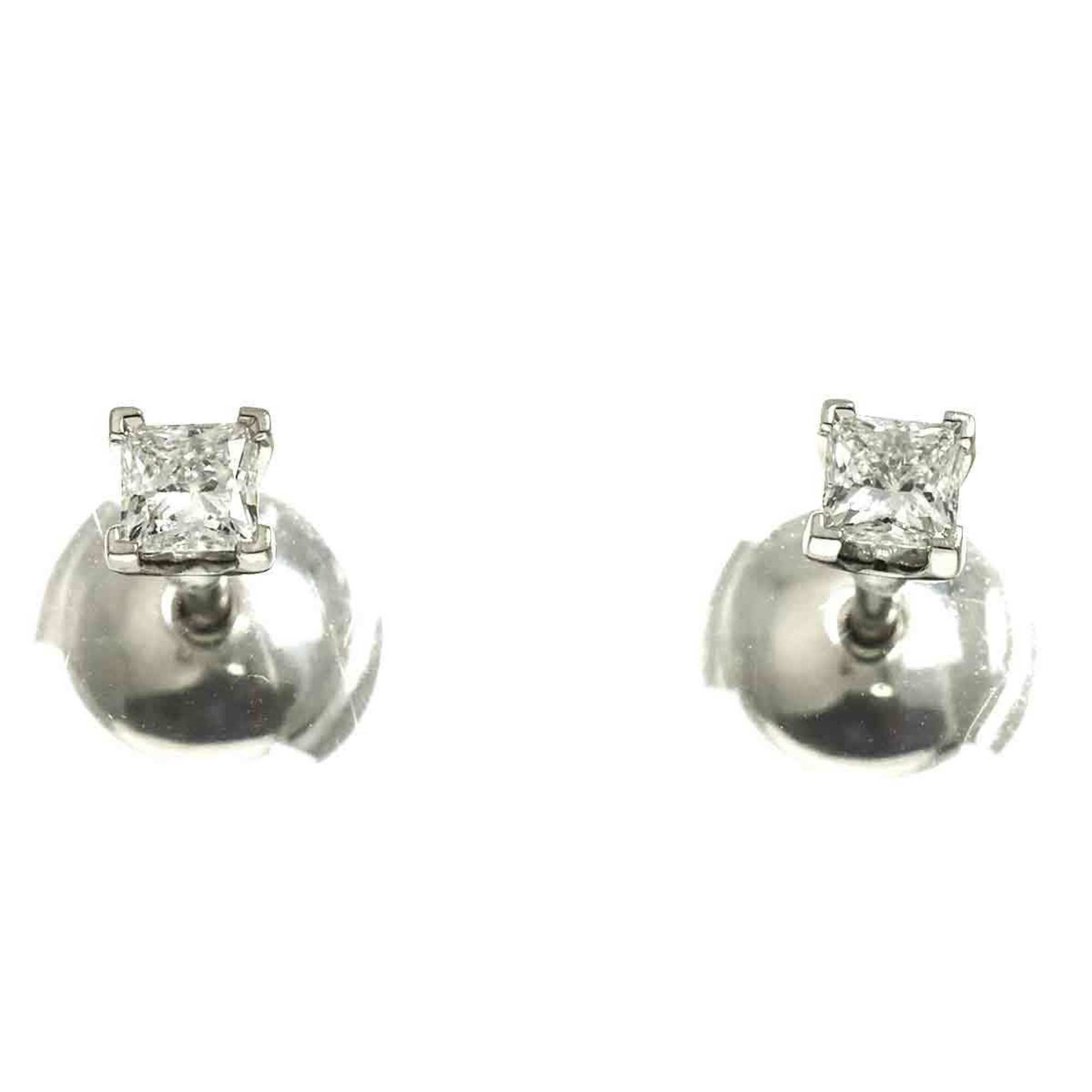 Tiffany & Co. Solitaire Diamond 0.19/0.18ct F/VVS1 Stud Earrings in Platinum