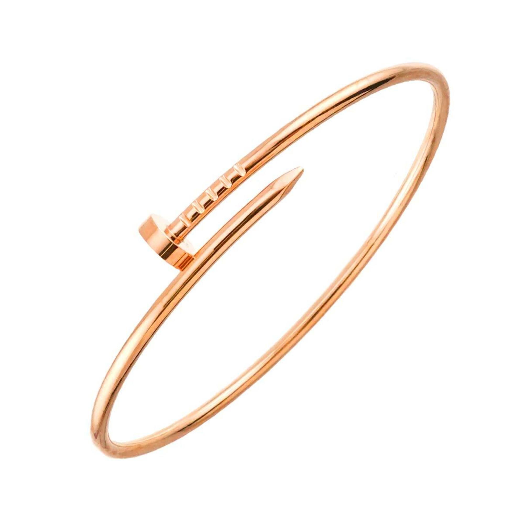 Cartier Juste Un Clou Small SM #18 Bracelet in 18K PG Pink Gold 750