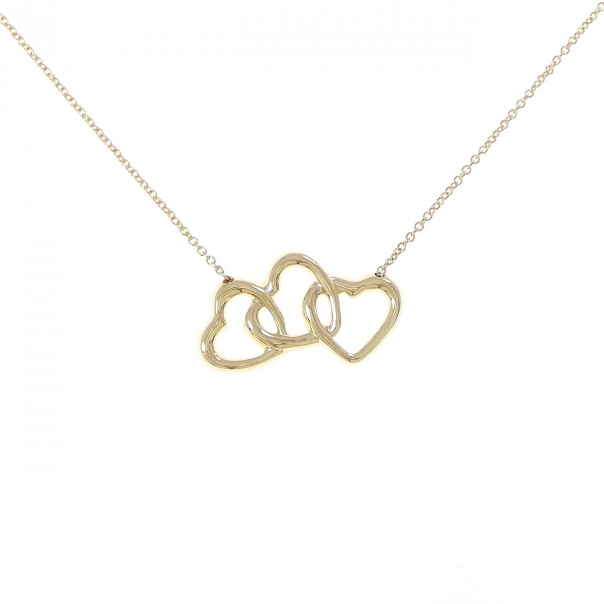 Tiffany Triple Heart Necklace