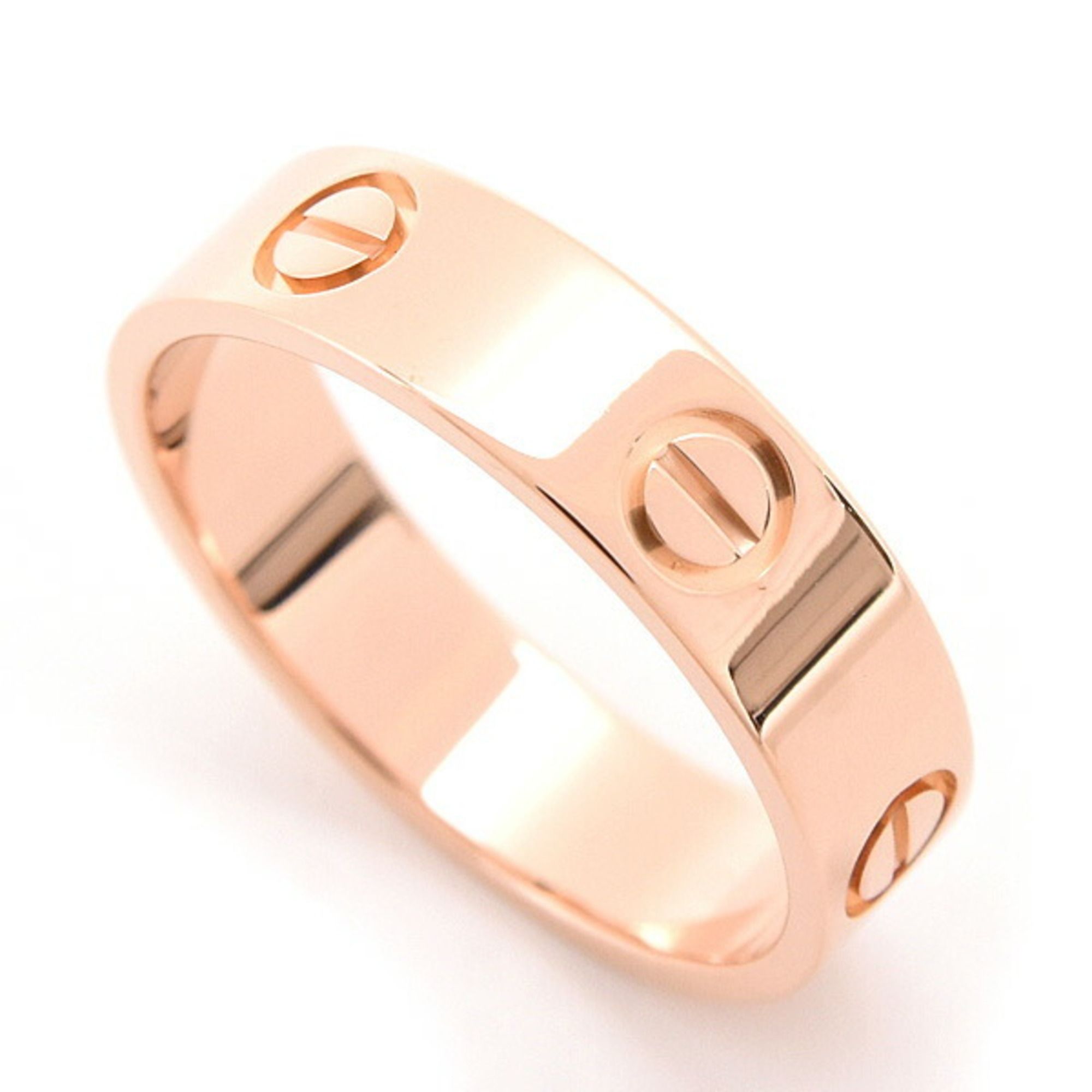 Cartier Men's Love Ring, Size 60/19.5, Pink Gold 750PG