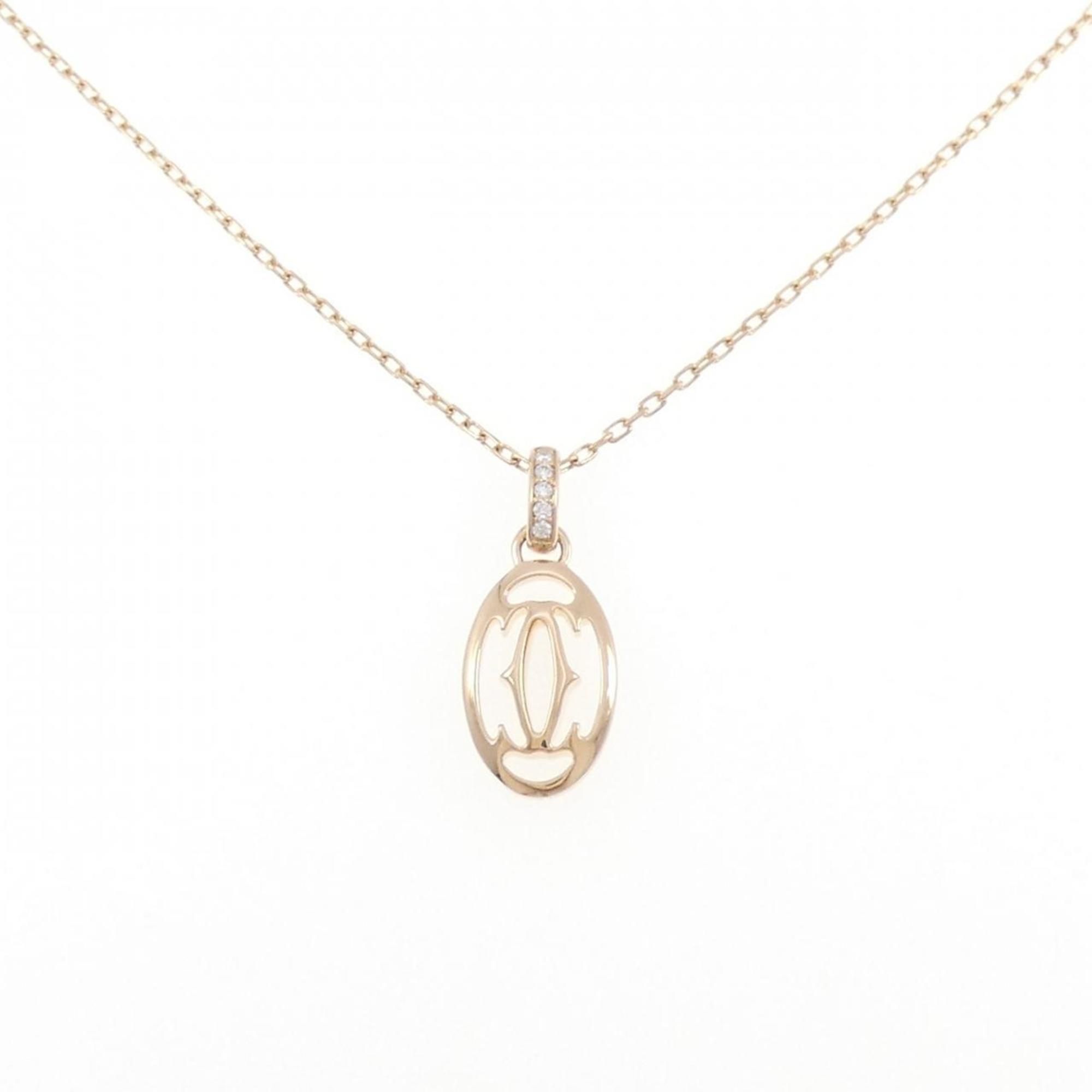 Cartier logo necklace