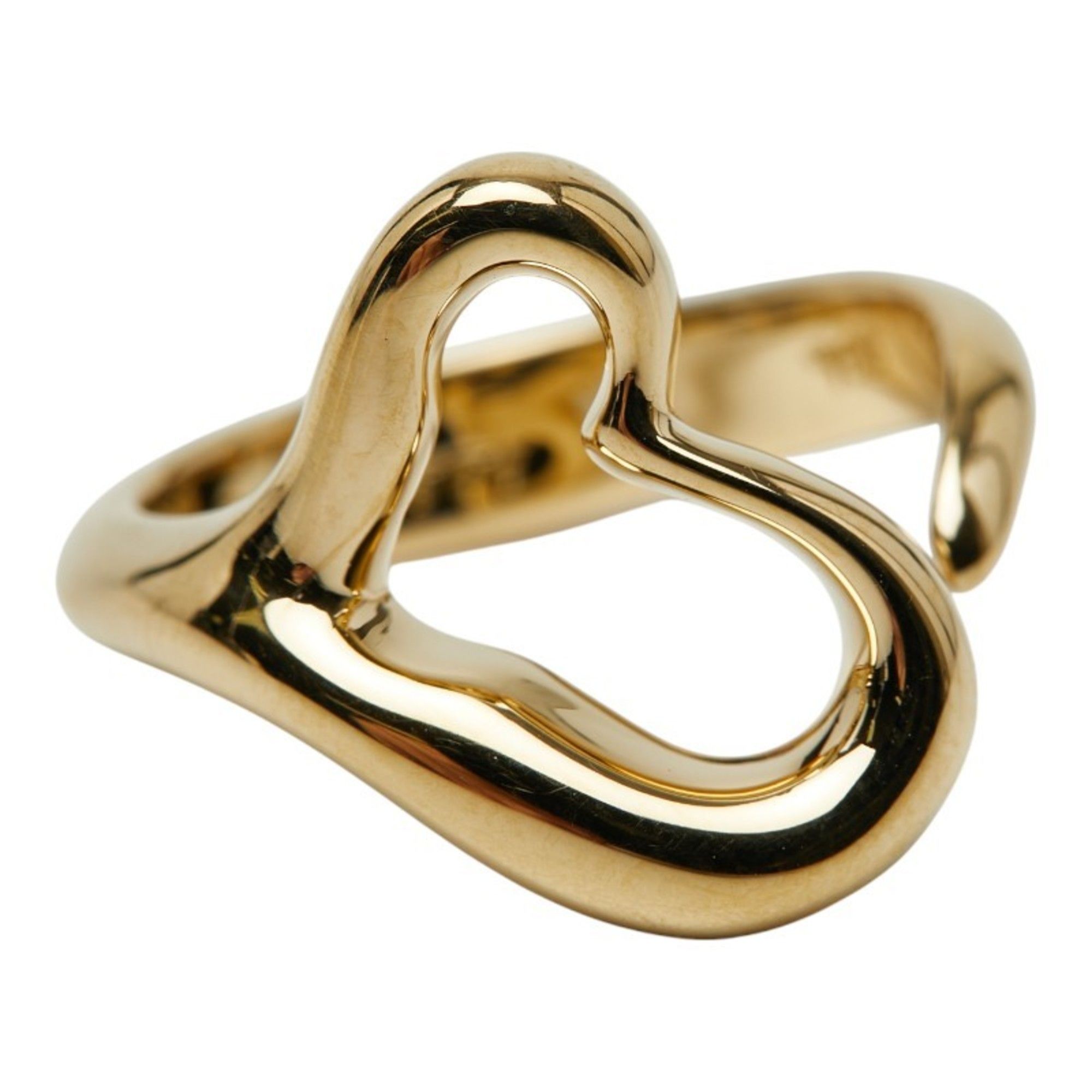 Tiffany & Co. Open Heart Ring, 18K Gold, Women's
