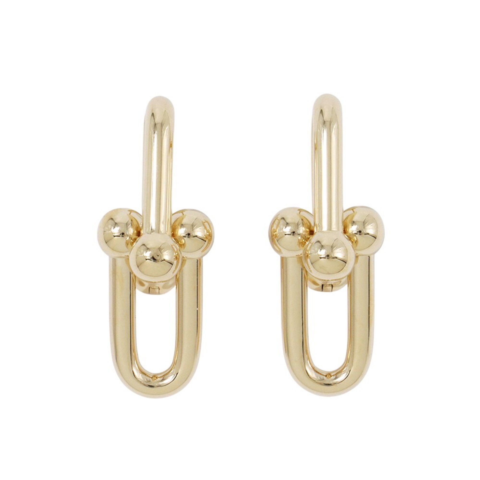 Tiffany & Co. earrings with large links in 18K yellow gold, 68533643.