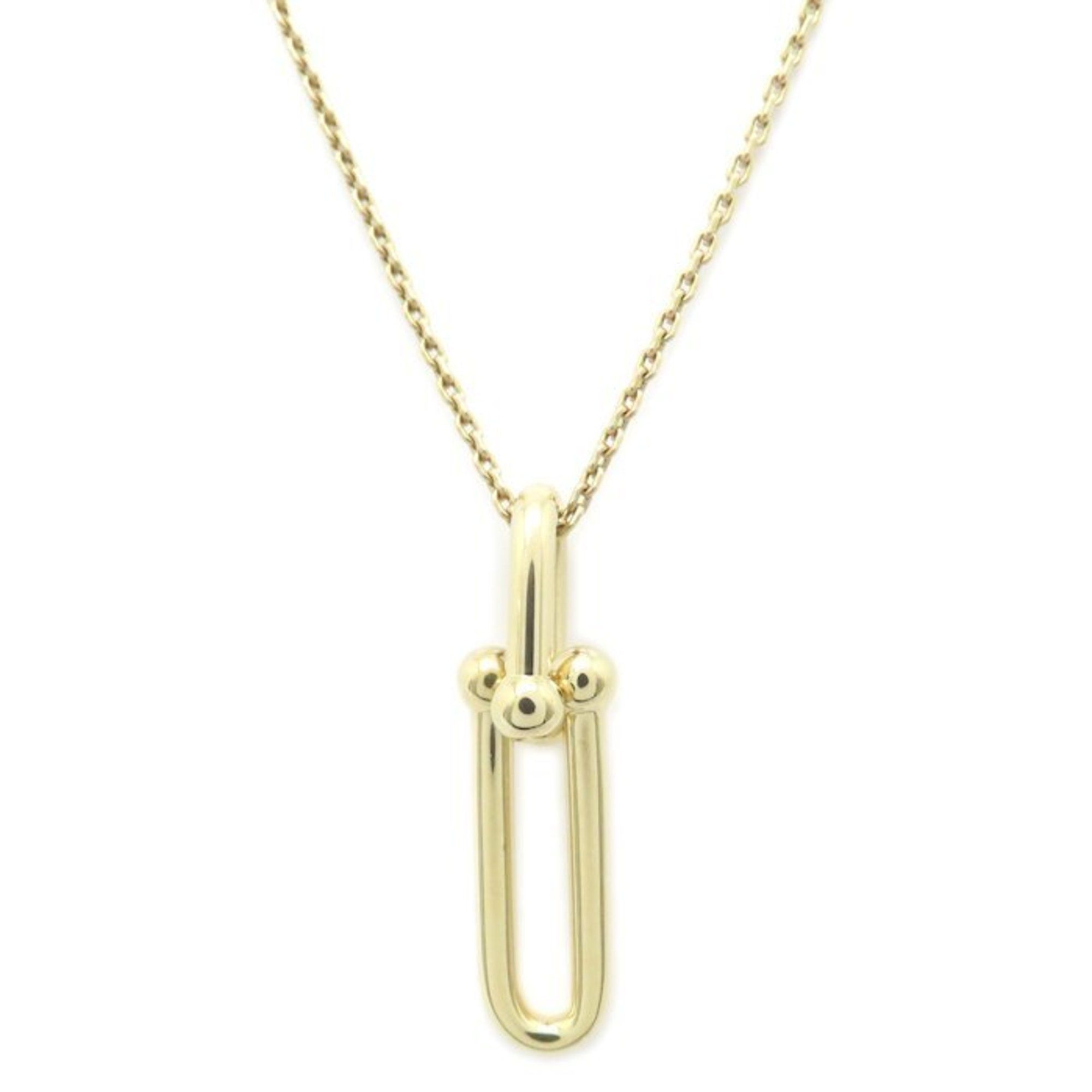 TIFFANY & Co. Tiffany Hardwear Thin Link Necklace, 18K White Gold, Women's, 294886
