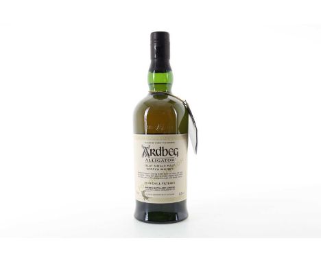 ARDBEG ALLIGATOR COMMITTEE RELEASE ISLAY SINGLE MALT  The Missouri new oak casks used to produce this limited edition whisky 