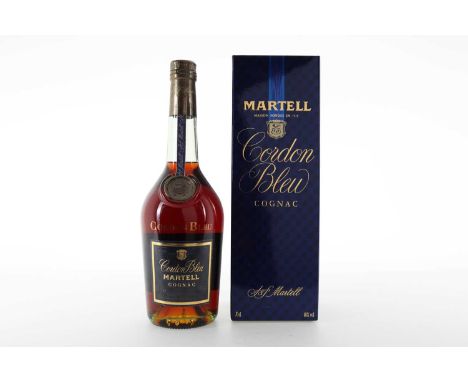 MARTELL CORDON BLEU COGNAC 40% ABV / 70clPlease see additional photos.