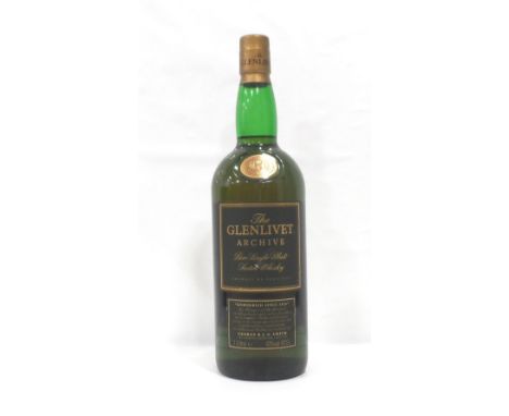 GLENLIVET ARCHIVE 15YOAnother whisky with "The" definitive article...The Glenlivet Archive 15 Year Old Single Malt Scotch Whi
