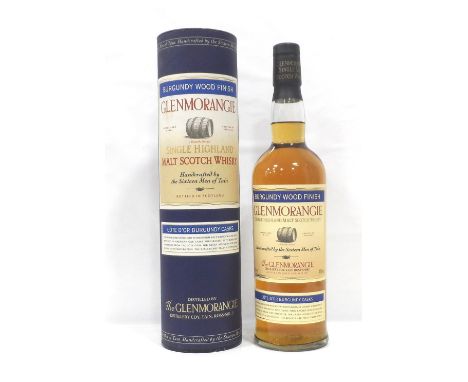 GLENMORANGIE BURGUNDY WOODA bottle of the cask finished Glenmorangie Burgundy Wood Single Malt Scotch Whisky.  70cl.  43% abv